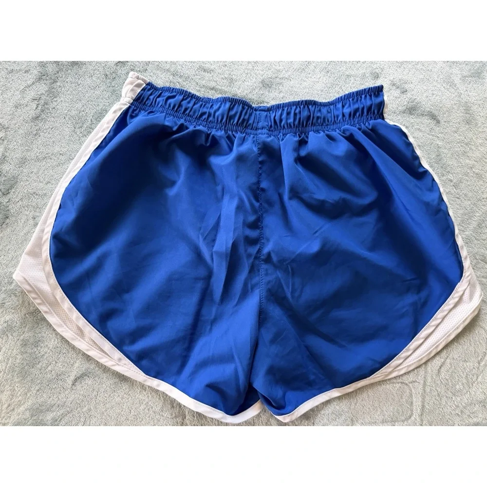 Nike Dri Fit Women's Running Activewear Blue Shorts Walking Jogging Size S